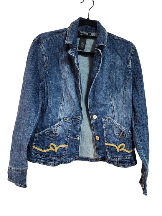 Rocawear Jackets & Blazers - Vintage Rocawear Y2K Denim Jean Jacket Womens Size L